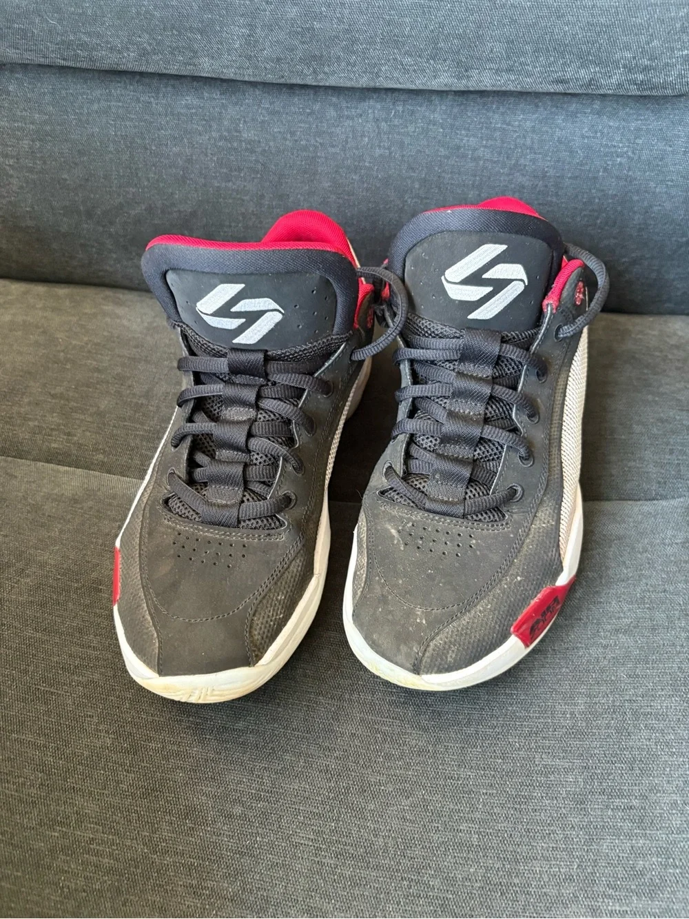 Jordan Men’s Athletic Shoes - White/Red/Black